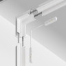 Коннектор угловой внутренний MAYTONI GRAVITY TRA010ICL-22W встраиваемый белый